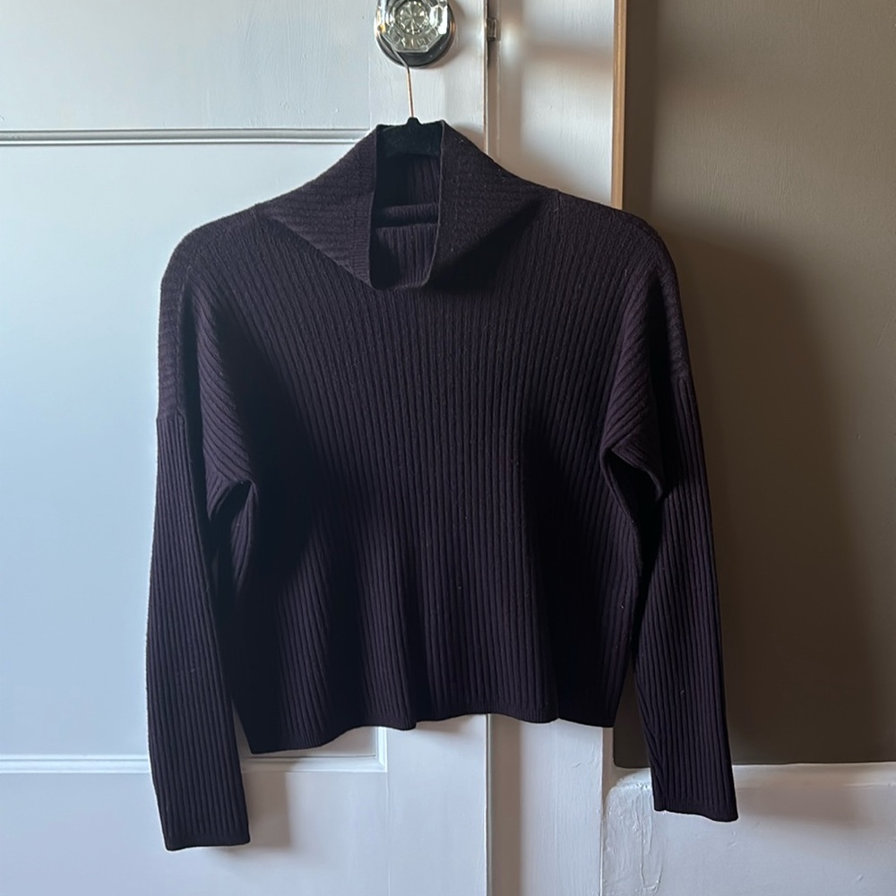 Eileen Fisher ribbed turtleneck sweater